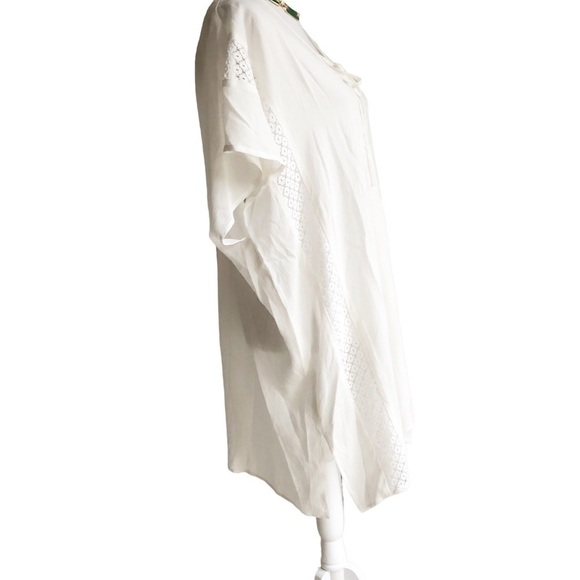 Fortune Swimwear Krysandra Mix Lace Cover Up Tunic - Picture 6 of 8